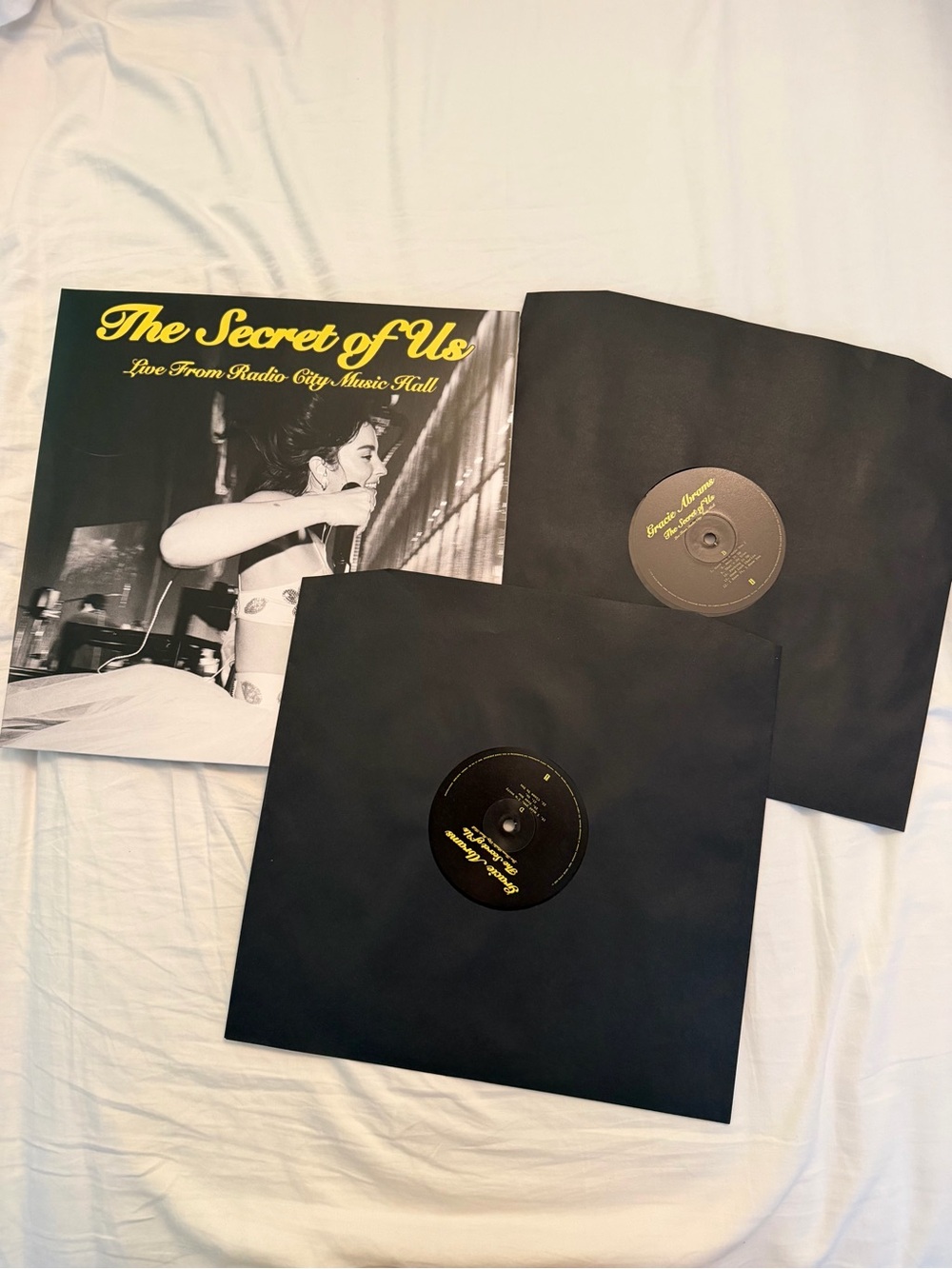 Gracie Abrams The Secret of Us Live from Radio City Music Hall vinyl